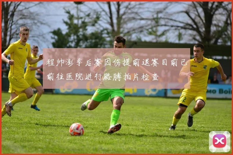 程帅澎季后赛因伤提前退赛目前已前往医院进行胳膊拍片检查